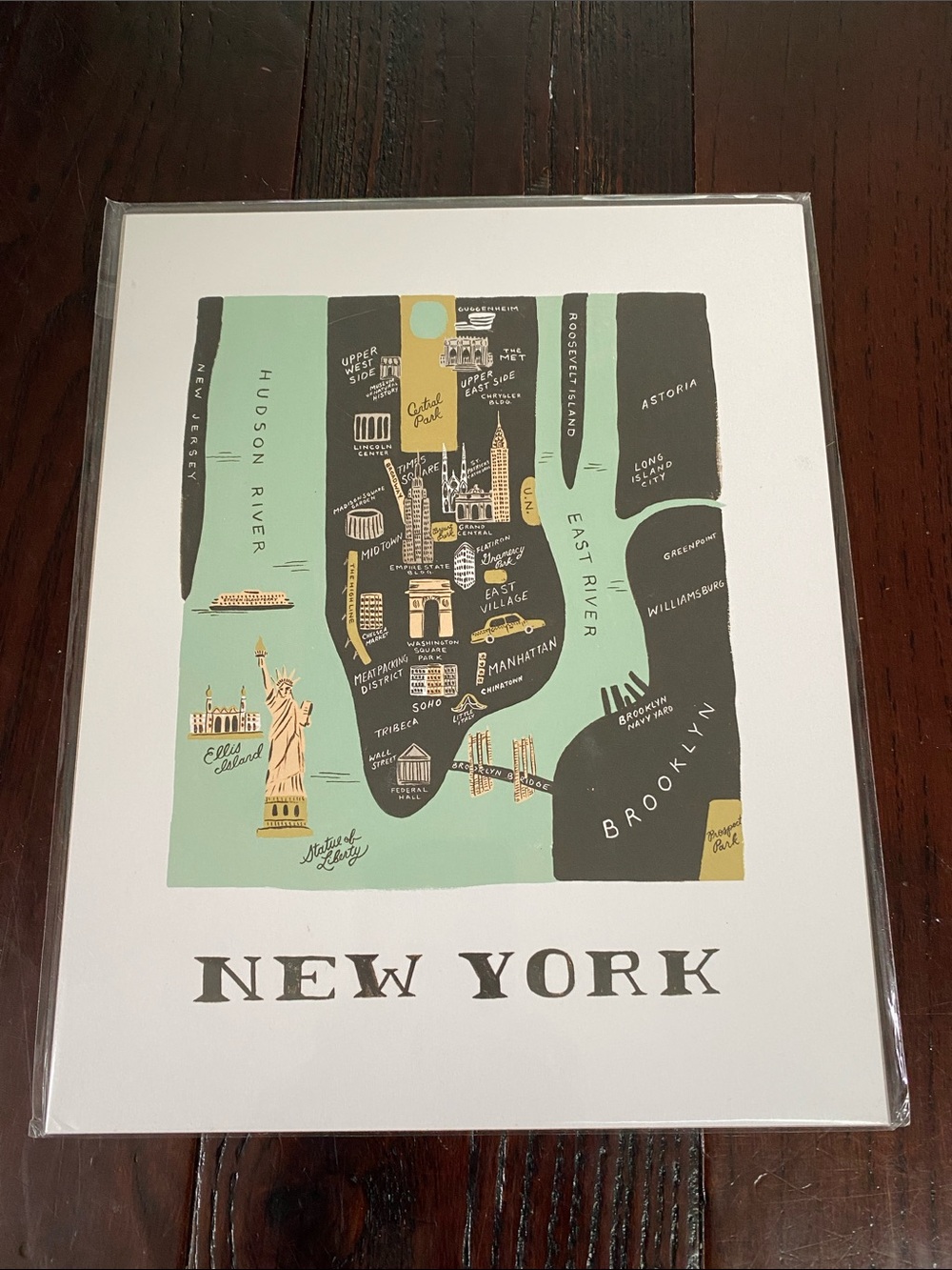 New! Rifle Paper Co. Art Print 8 X 10” Anna Bond New York City